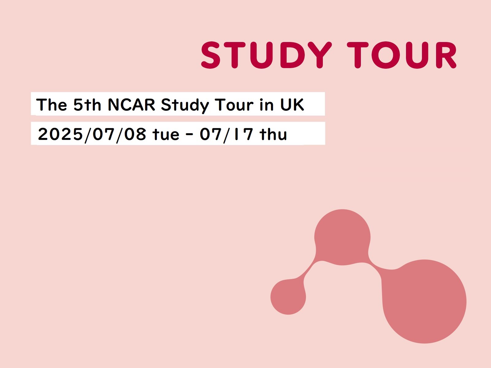 Call for Participants: The 5th NCAR Study Tour (UK)