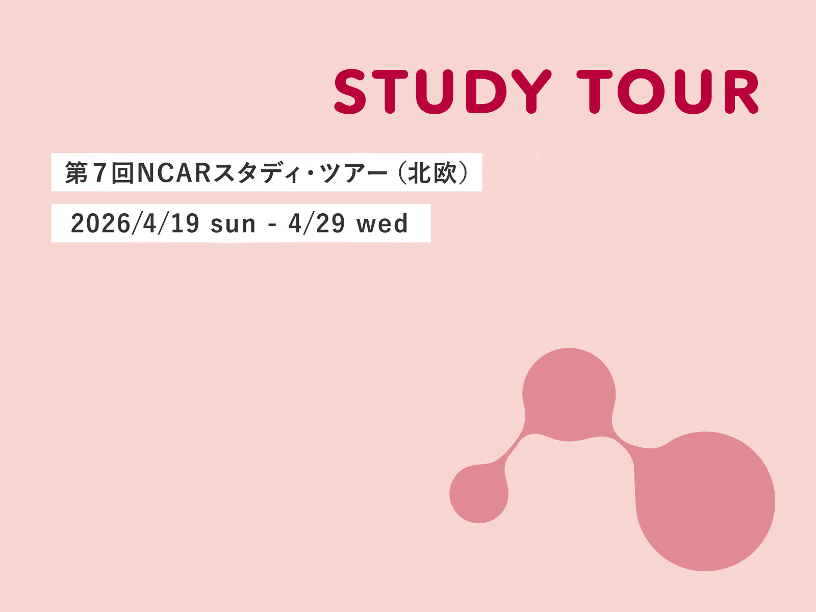 「第7回NCARスタディ・ツアー（北欧）」参加者募集