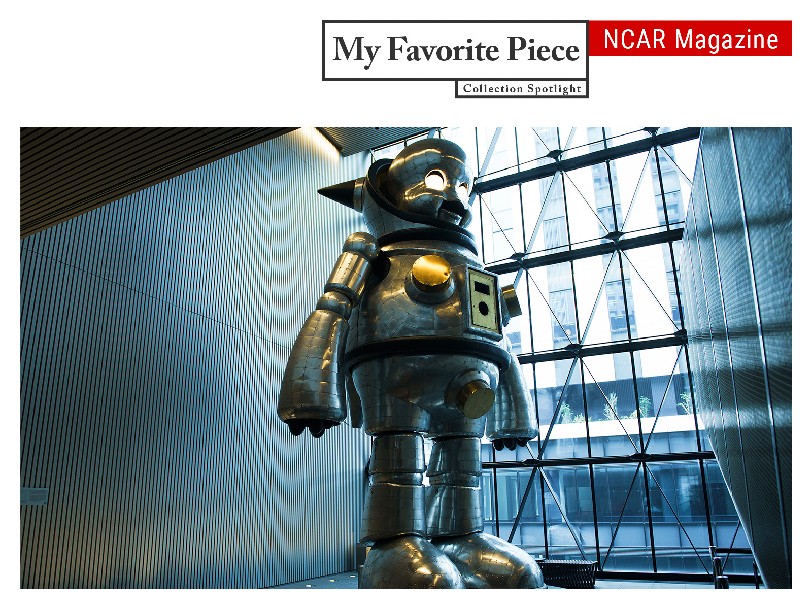 My Favorite Piece: Collection Spotlight Vol. 3 Nakanoshima Museum of Art, Osaka Yanobe Kenji, Giant Torayan, 2005