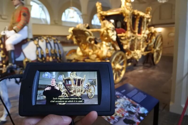 Museums and reasonable accommodation　– Case studies involving people with deaf and hard of hearing